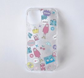 オリジナルデザインで制作したiPhoneケースの写真
